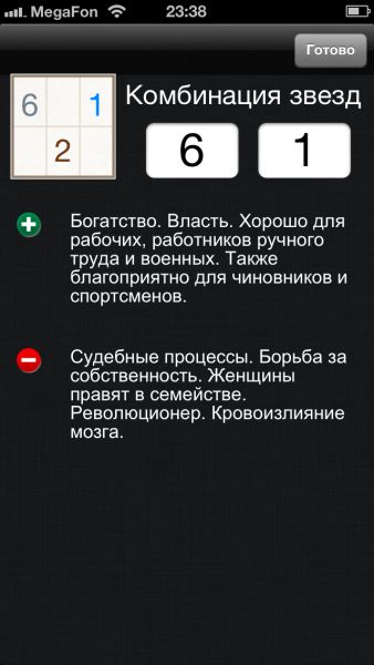 Комбинации Летящих звезд Фэн Шуй приложнние